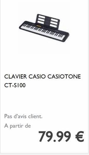 clavier Casio
