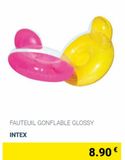 Fauteuil gonflable Intex offre sur Cash Piscines