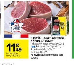 viande bovine Charal