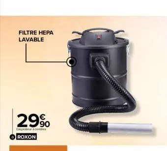 filtre hepa  lavable  29%  empirateur & cendres roxon  