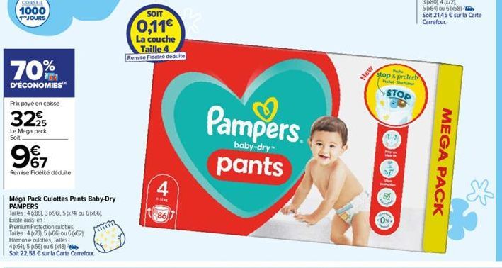 soldes Pampers