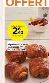 pains au chocolat 3M