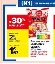 bonbons Carrefour