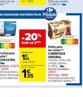 petits pots Carrefour