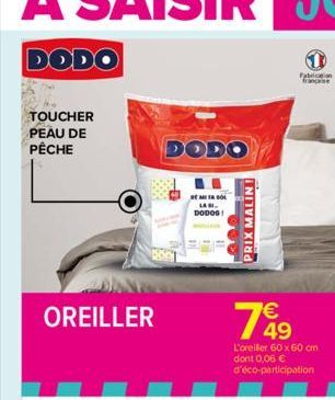 oreiller dodo