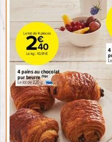 pains au chocolat 3M