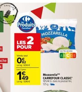 mozzarella Carrefour