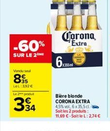 bière blonde Corona