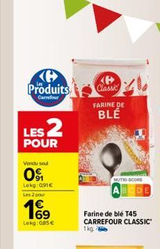 farine de blé Carrefour