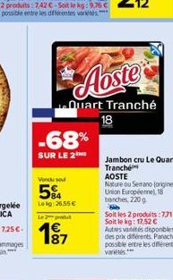 jambon Aoste