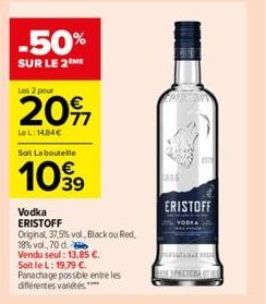 vodka Eristoff