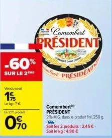 camembert président