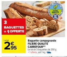 baguettes Carrefour