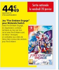 Nintendo Switch Les Légendaires