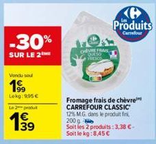 fromage frais Carrefour