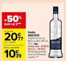 vodka eristoff