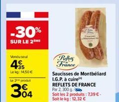 saucisses Reflets de France