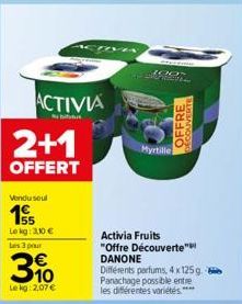 fruits Activia