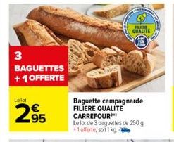 baguettes Carrefour