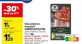 jambon Carrefour