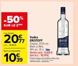 vodka Eristoff