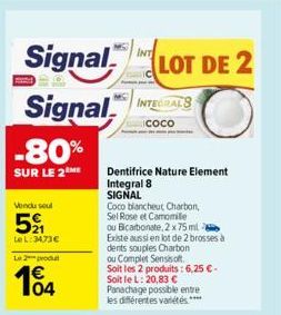 dentifrice Signal