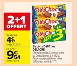 chocolat au lait Délichoc