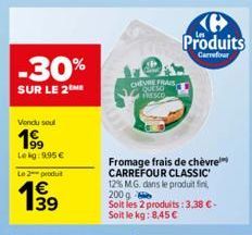 fromage frais Carrefour