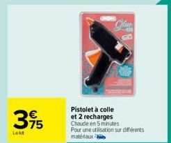 pistolet à colle 