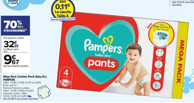 soldes Pampers