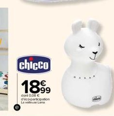 chicco 1899  dont 0,08 € d'éco-participation La veuse Lim  & 