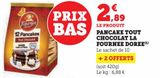 PANCAKE TOUT CHOCOLAT LA FOURNEE DOREE offre à 2,89€ sur U Express