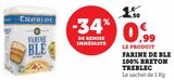 FARINE DE BLE 100% BRETON TREBLEC offre à 0,99€ sur U Express