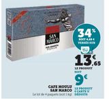 CAFE MOULU SAN MARCO offre à 13,65€ sur U Express