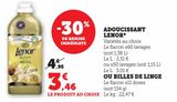 ADOUCISSANT LENOR OU BILLES DE LINGE offre à 3,46€ sur U Express