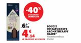 BOUGIE OU BATONNETS AROMATHERAPY GLADE offre à 4,14€ sur U Express