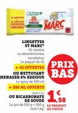Lingettes St marc offre à 1,58€ sur Super U