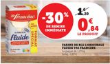 Farine de blé l'originale fluide T45 francine offre à 0,84€ sur Super U