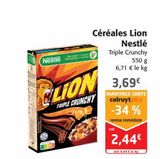 Céréales Lion Nestlé offre à 2,44€ sur Colruyt