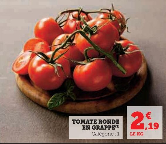 TOMATE RONDE EN GRAPPE