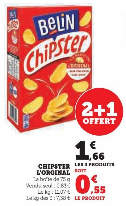 CHIPSTER L'ORGINAL