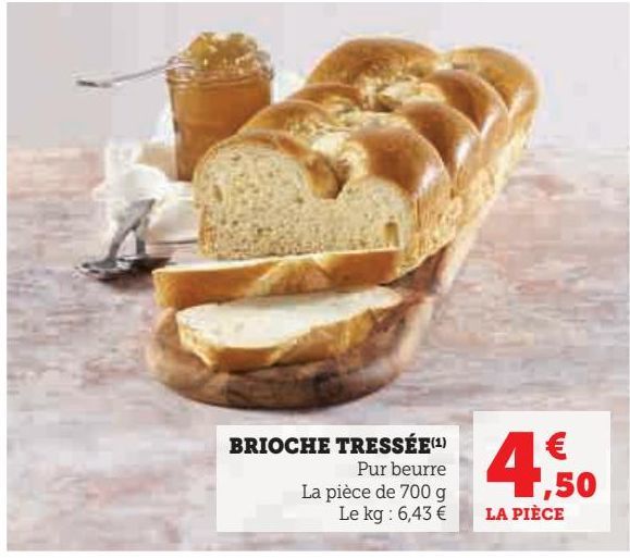 BRIOCHE TRESSÉE