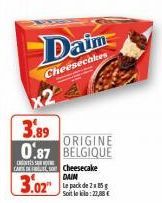 cheesecake Daim