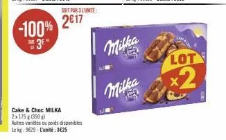 quatre-quarts milka