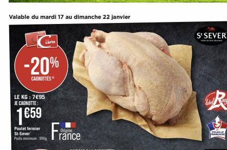 poulet fermier Label 5