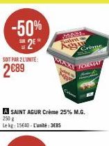 crème Saint Agur