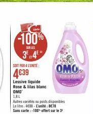 lessive liquide Omo