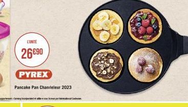 L'UNITE  26€90  PYREX  Pancake Pan Chandeleur 2023  ence par international Gandinuetan, 