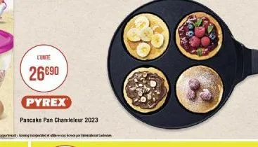 l'unite  26€90  pyrex  pancake pan chandeleur 2023  ence par international gandinuetan, 