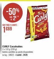 cacahuètes Curly